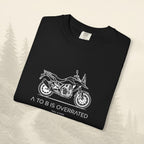 Le détour, c'est le but : T-shirt moto-aventure