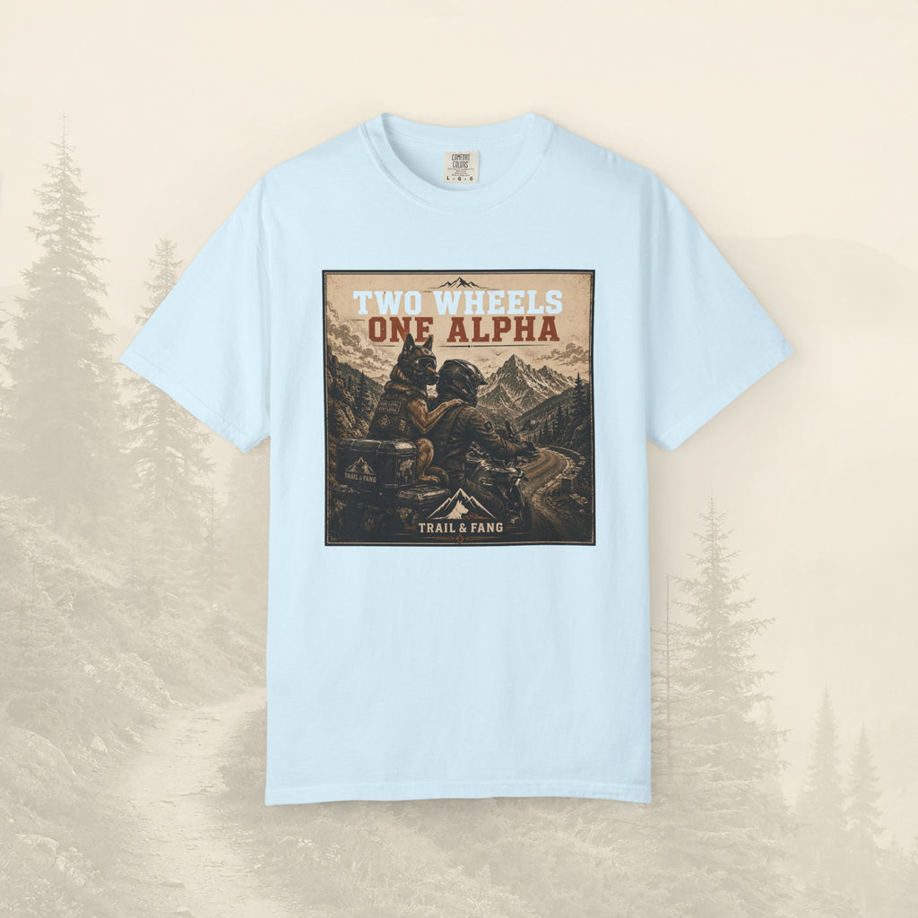 T-shirt Two Wheels One Alpha