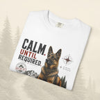 T-shirt « Calme jusqu'à ce que nécessaire »