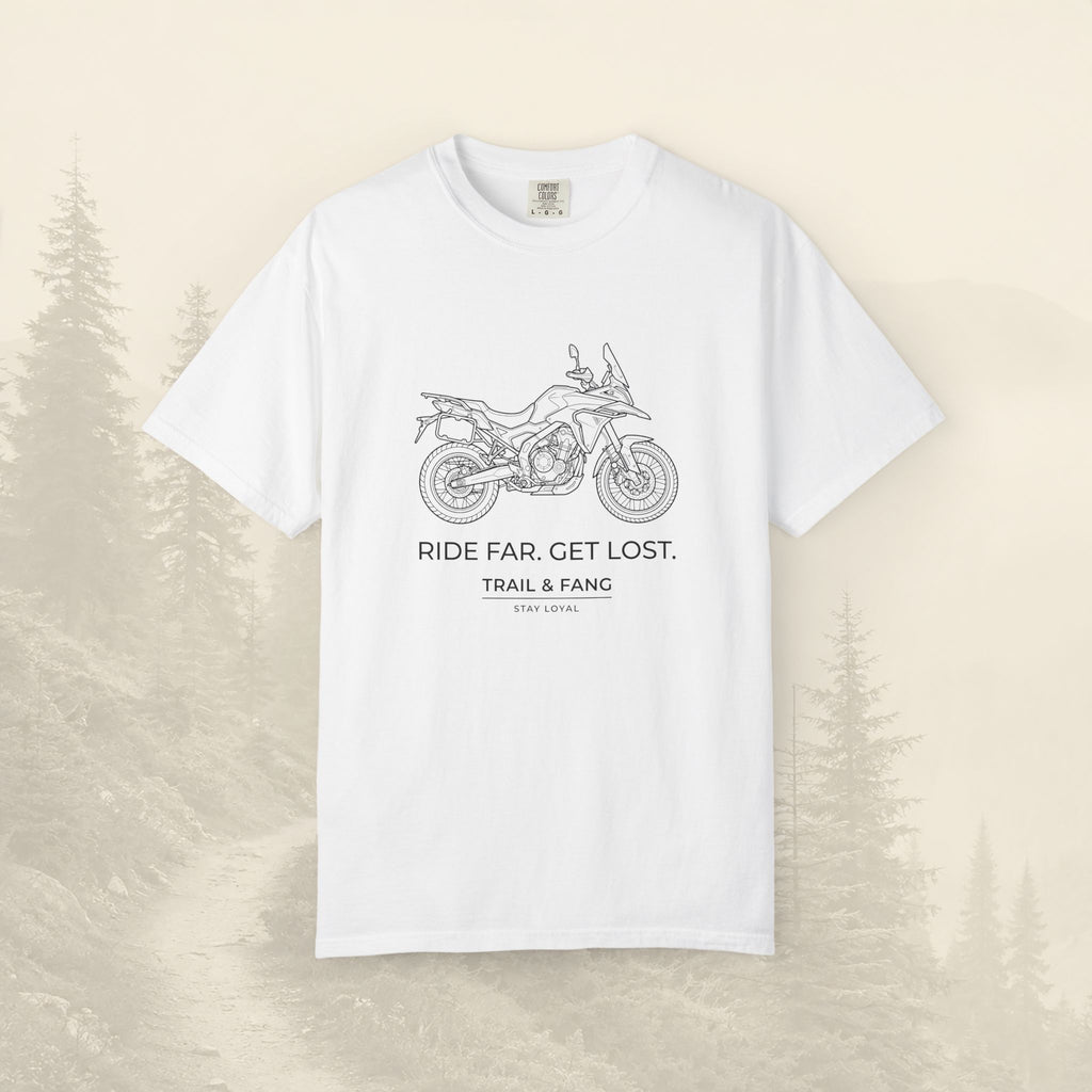 T-shirt moto Aventure Loin Perdu