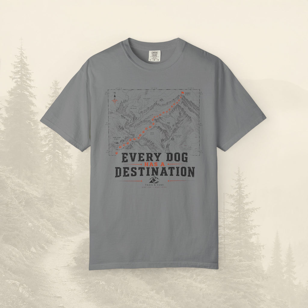 T-shirt Chaque chien a sa destination