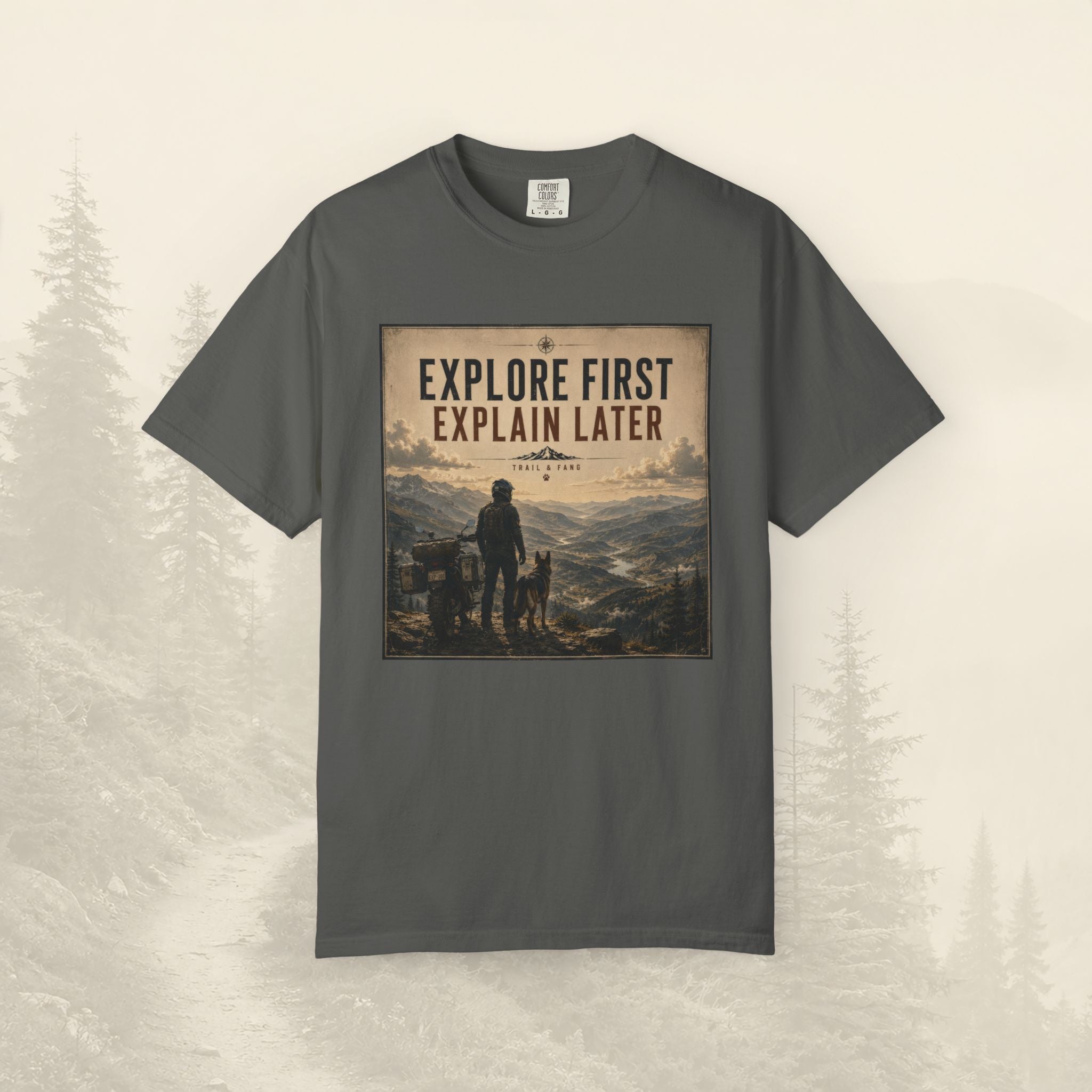 T-shirt « Explorez d'abord, expliquez ensuite »