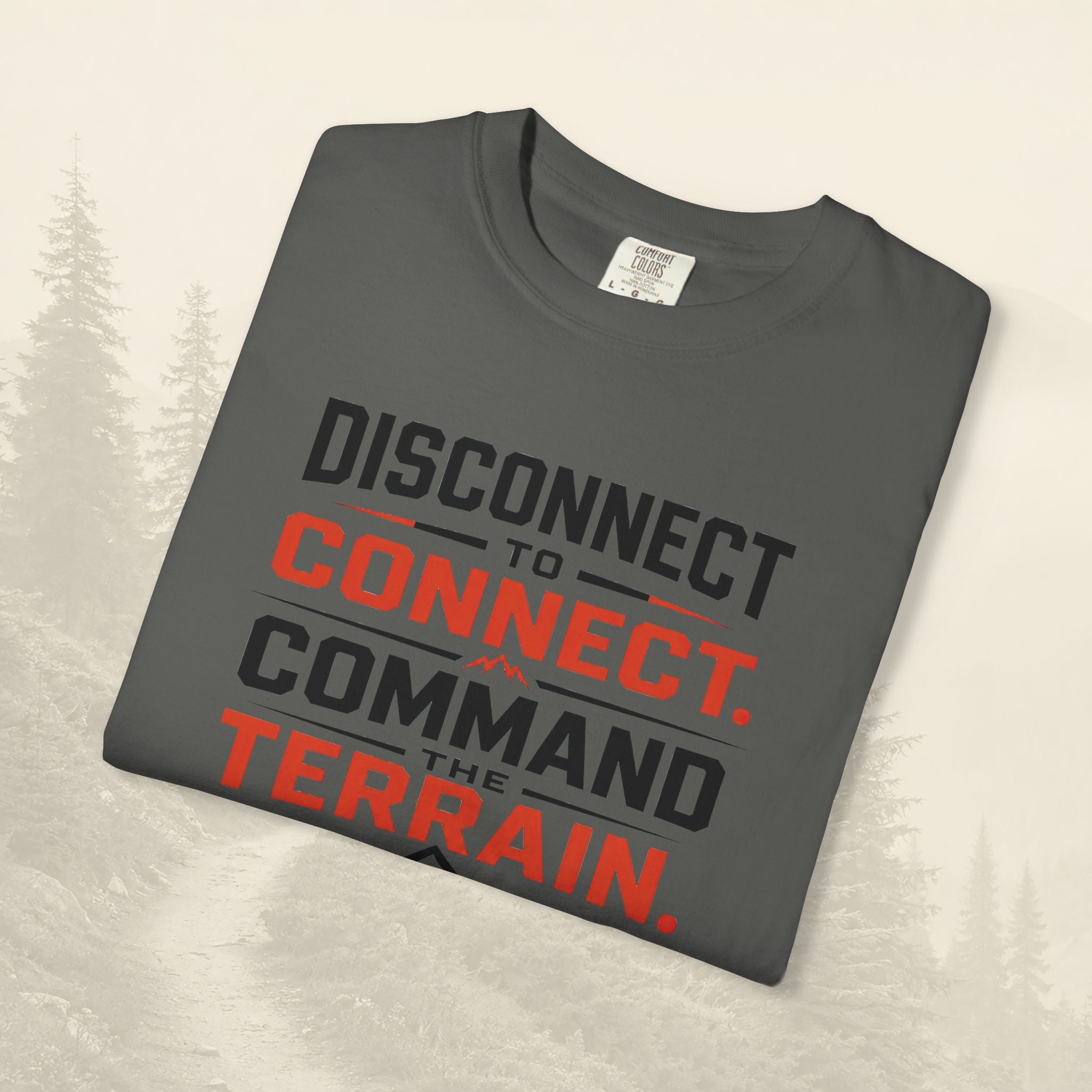 T-shirt Déconnexion pour mieux se connecter