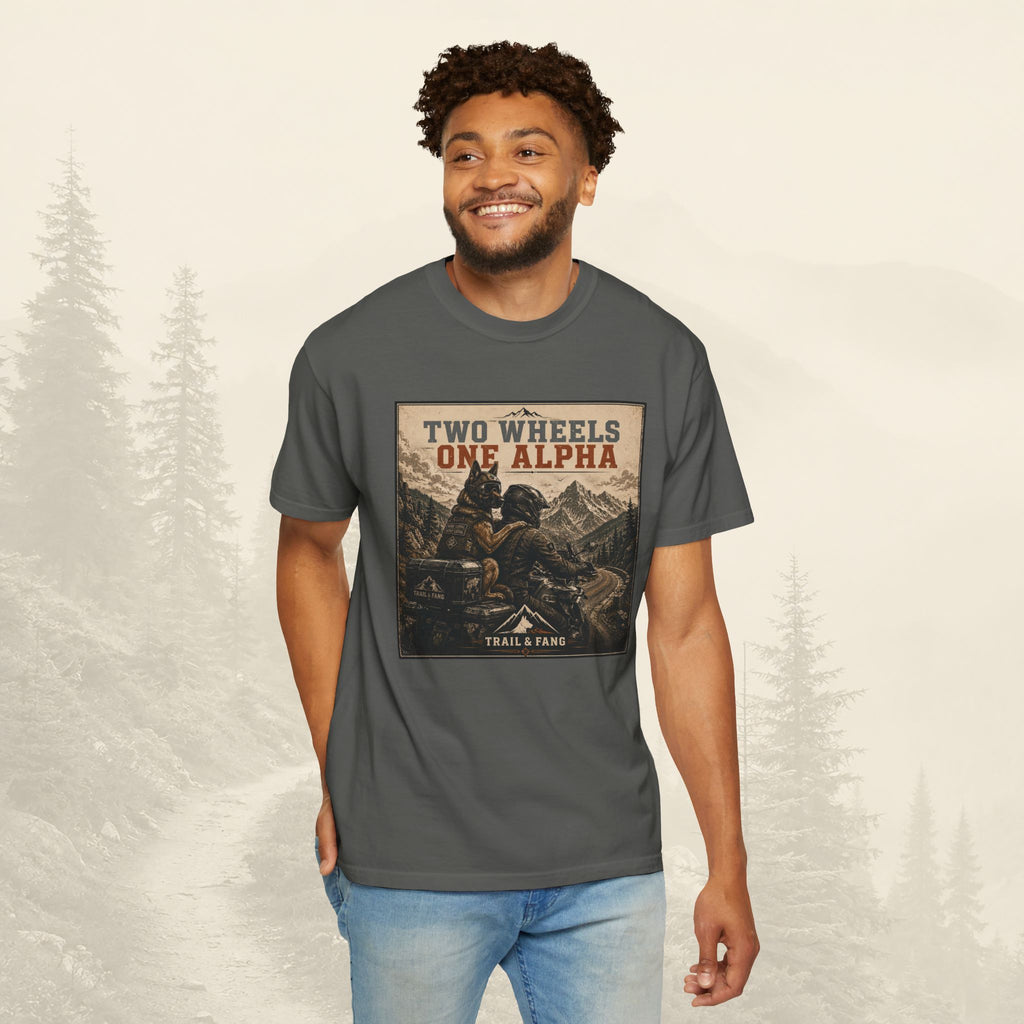 T-shirt Two Wheels One Alpha
