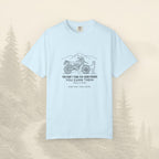 T-shirt « Les bonnes routes, ça se mérite »