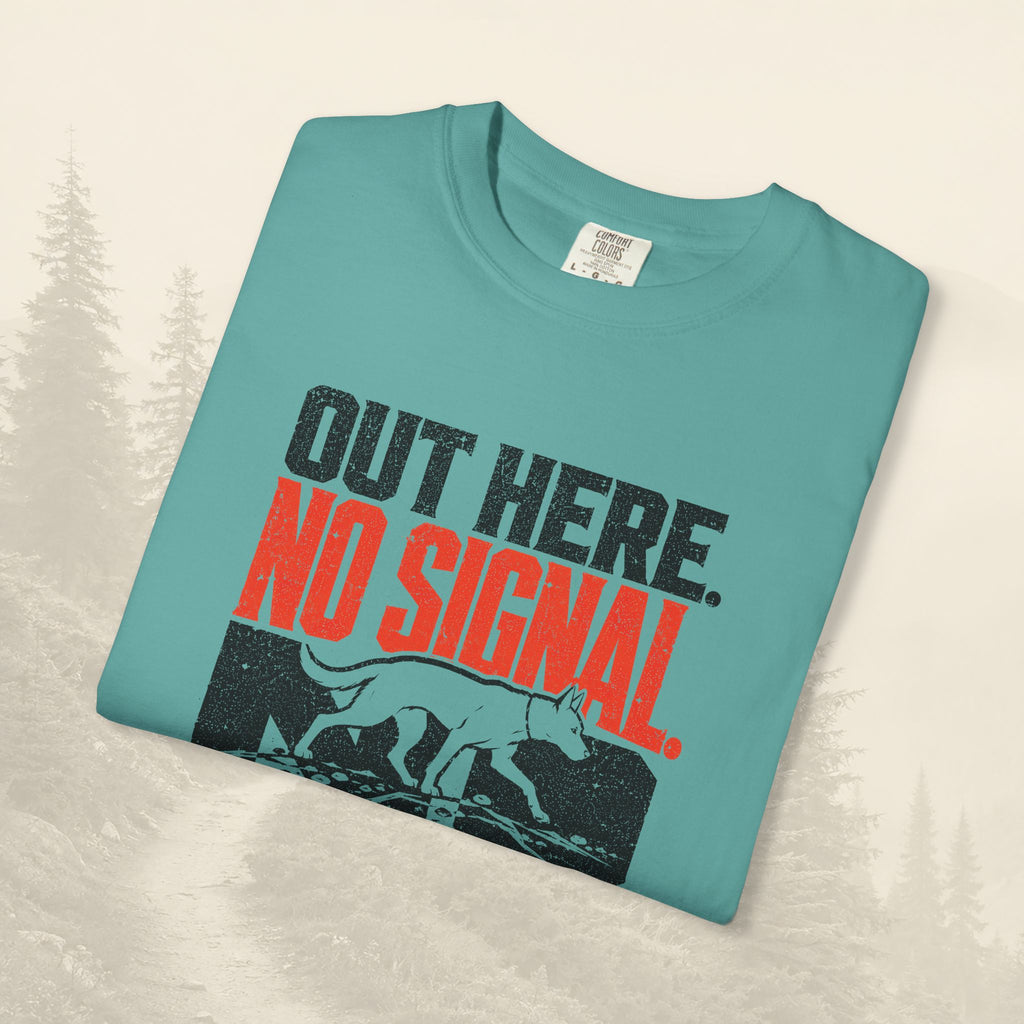 T-shirt Pas de signal ici