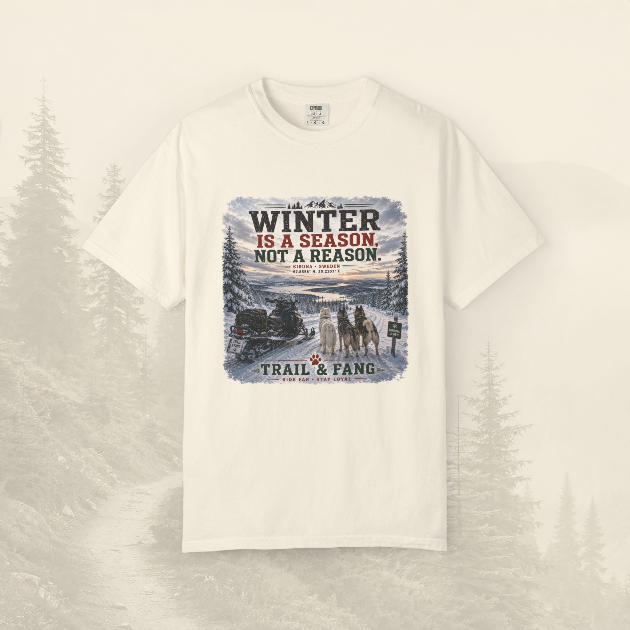 L'hiver est une saison, pas une raison - Tee-shirt