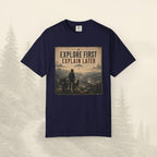 T-shirt « Explorez d'abord, expliquez ensuite »