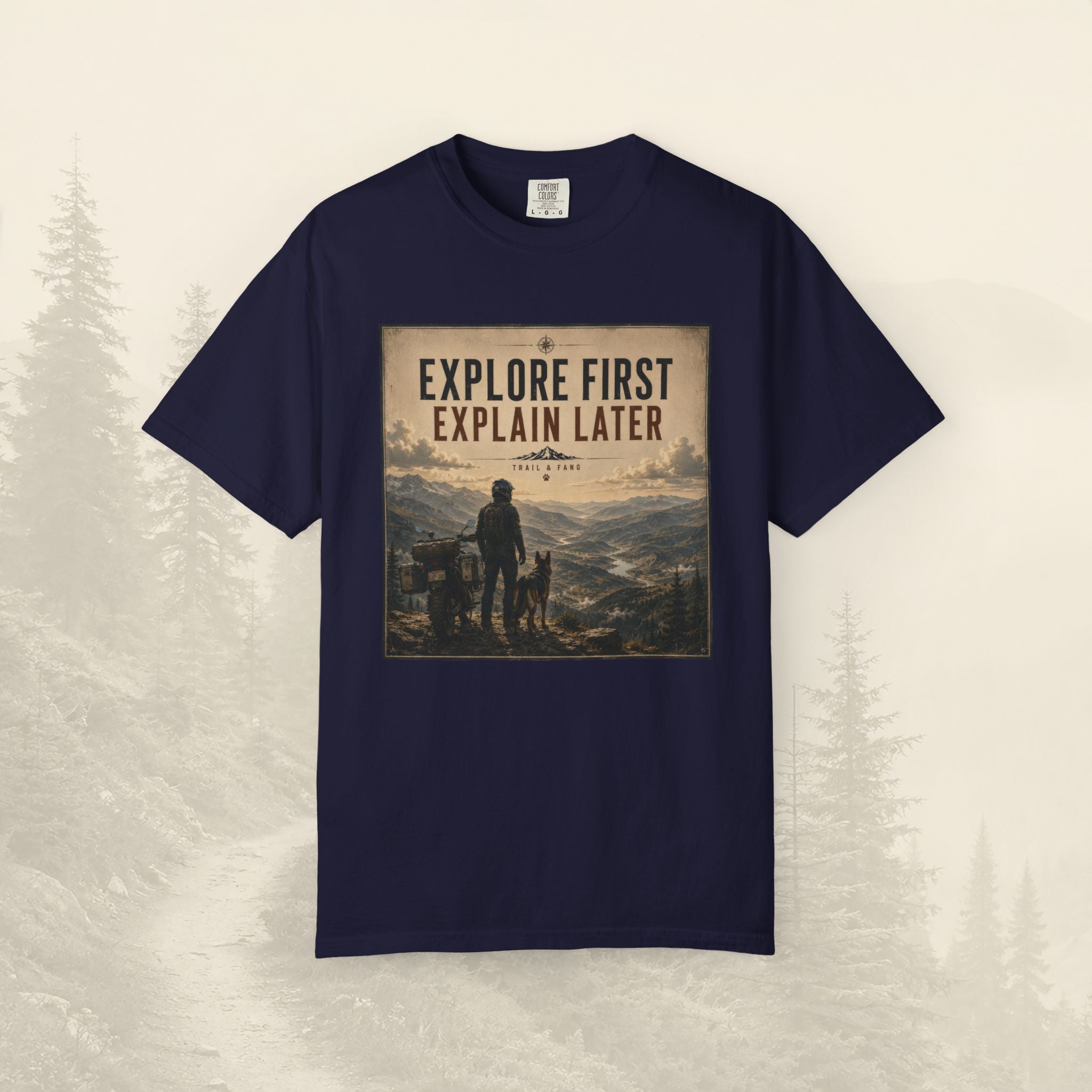 T-shirt « Explorez d'abord, expliquez ensuite »