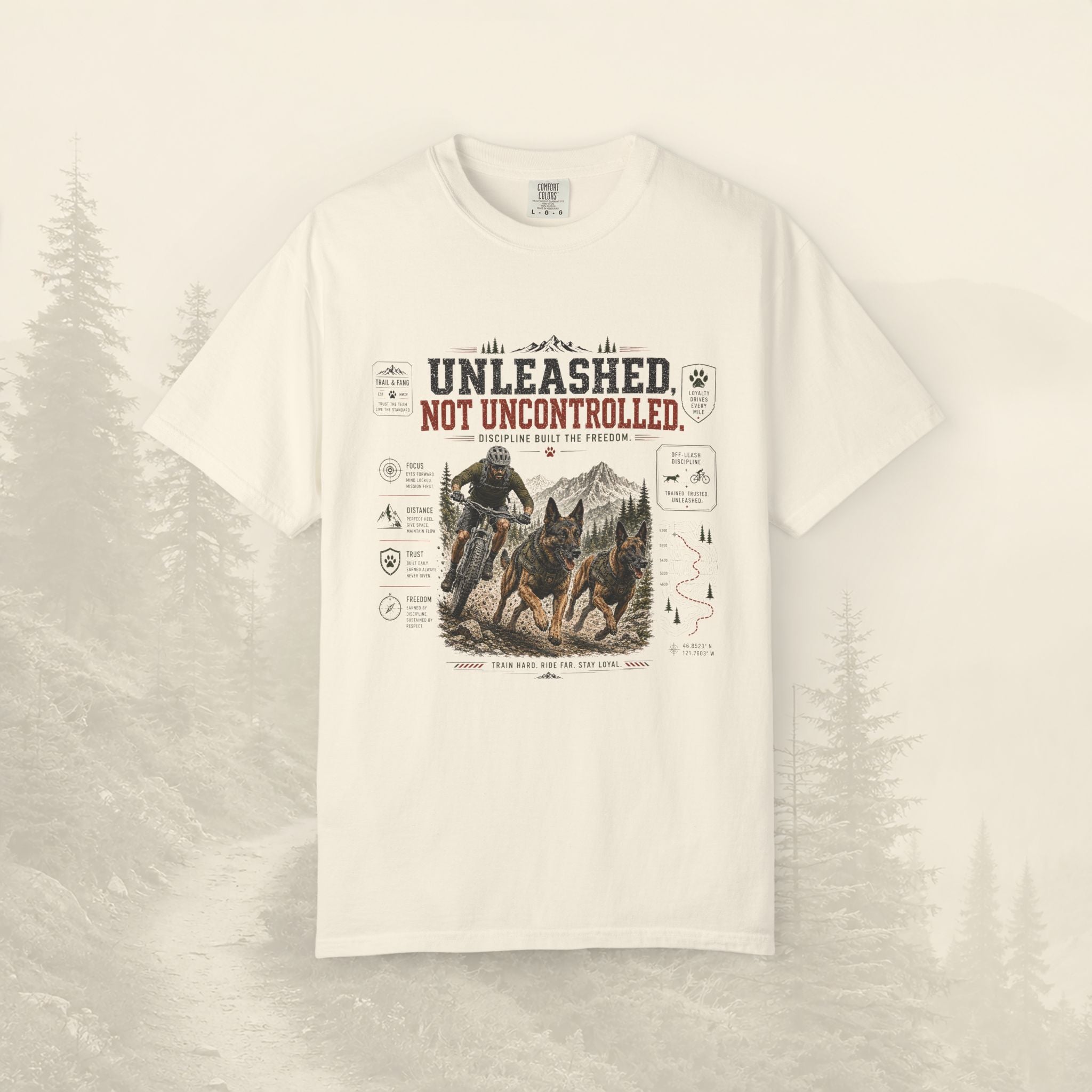 T-shirt Libéré pas incontrôlé
