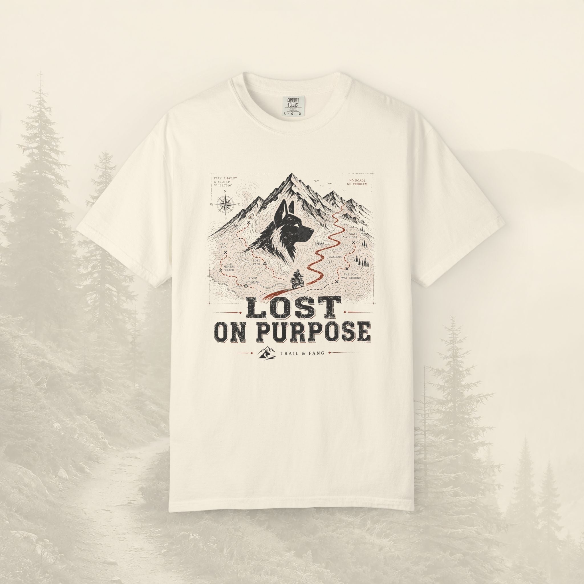 T-shirt "Perdu volontairement"