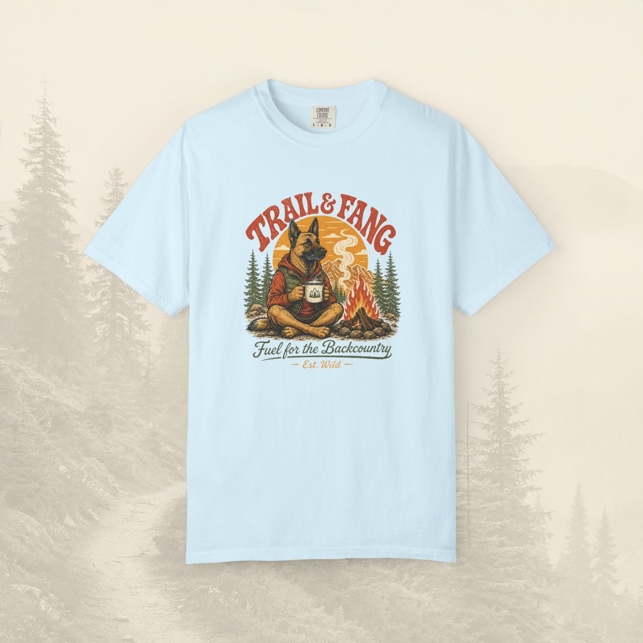 T-shirt « Combustible pour feu de camp »