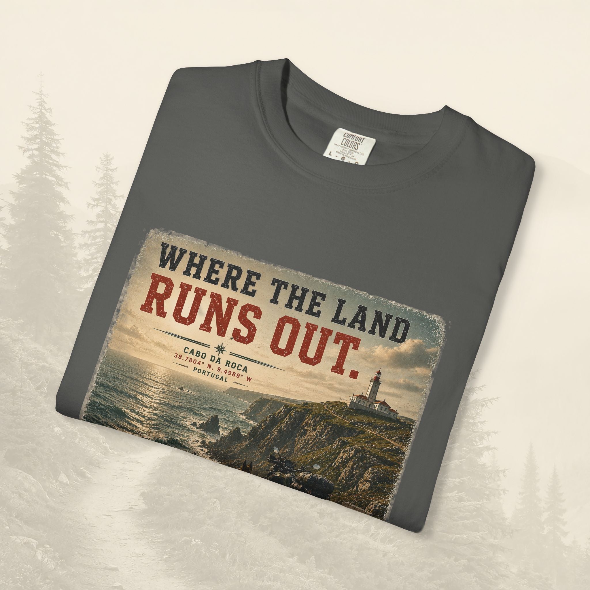 T-shirt Où la terre s'épuise