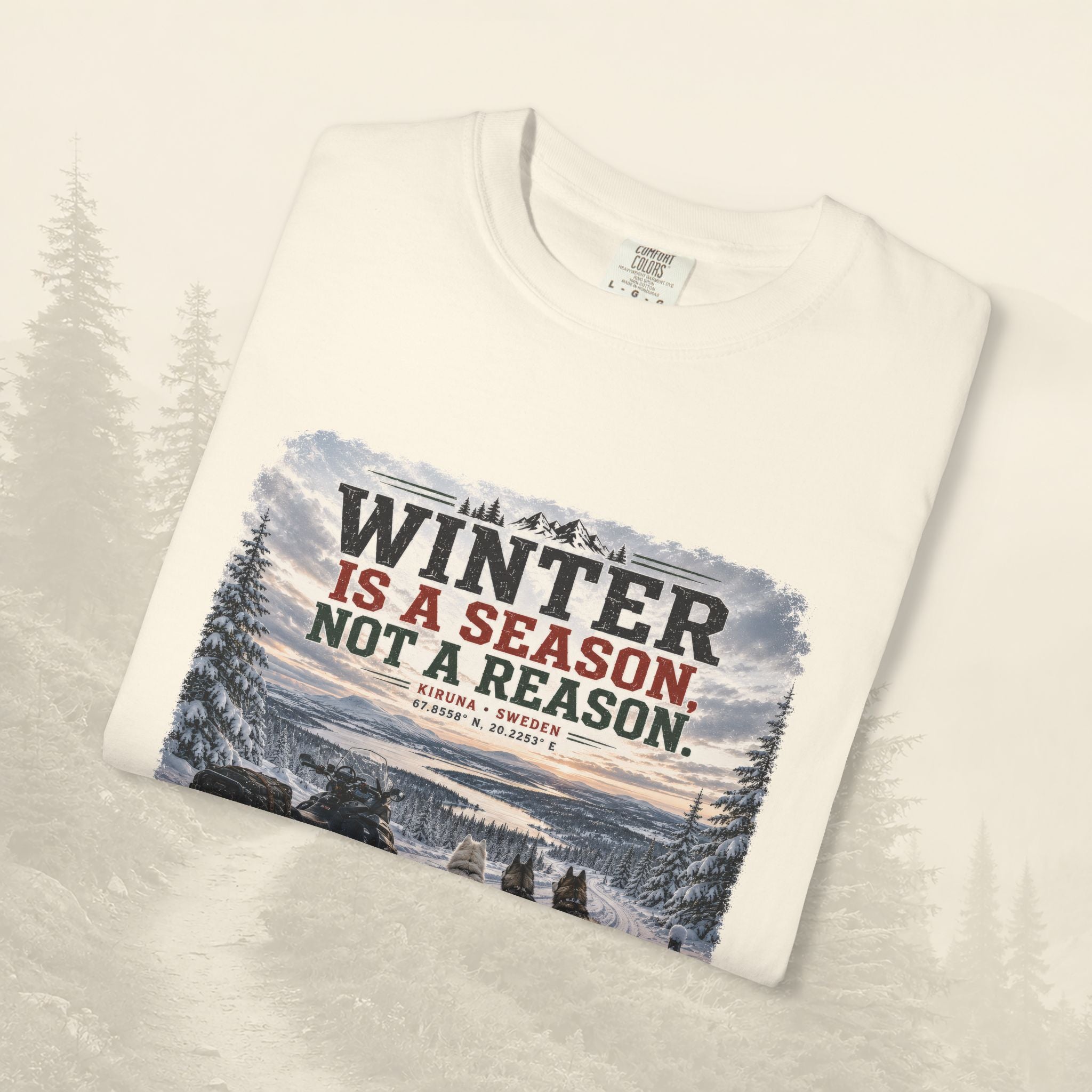 L'hiver est une saison, pas une raison - Tee-shirt