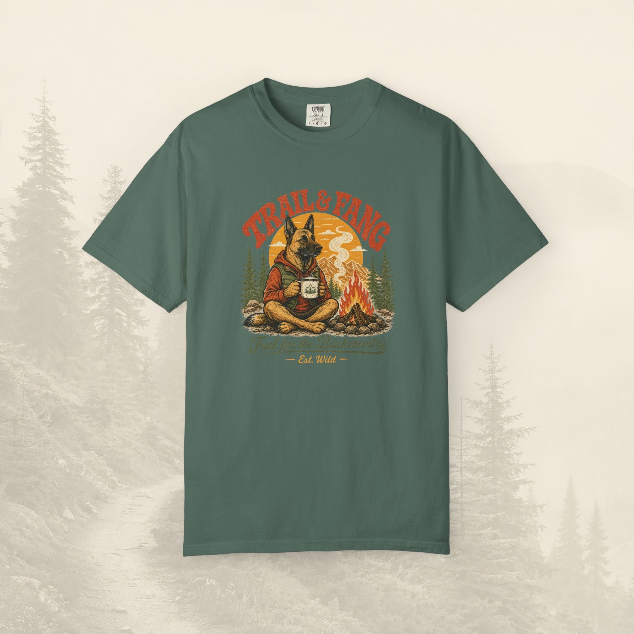 T-shirt « Combustible pour feu de camp »