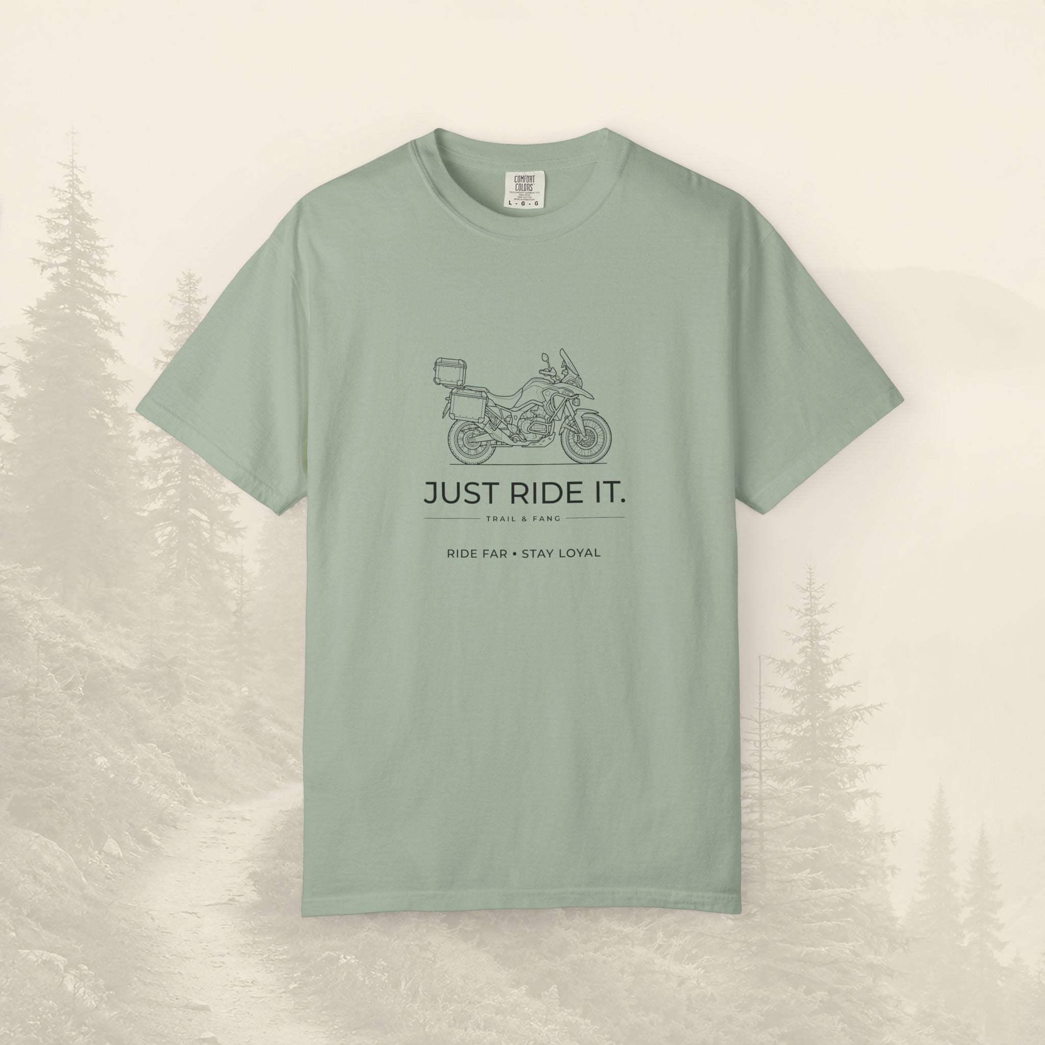 T-shirt moto d'aventure Just Ride It