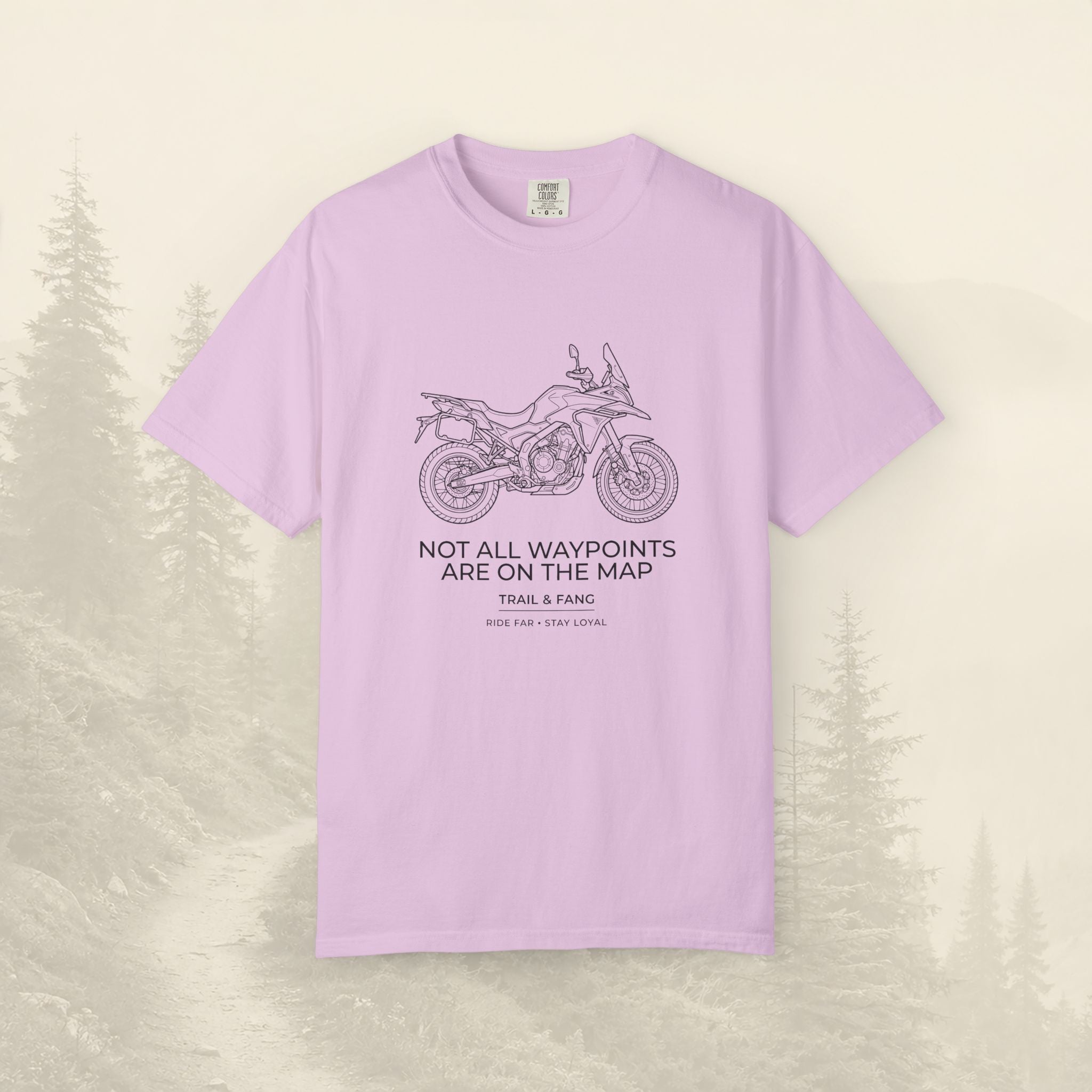 Tee-shirt « Tous les points de repère ne figurent pas sur la carte »