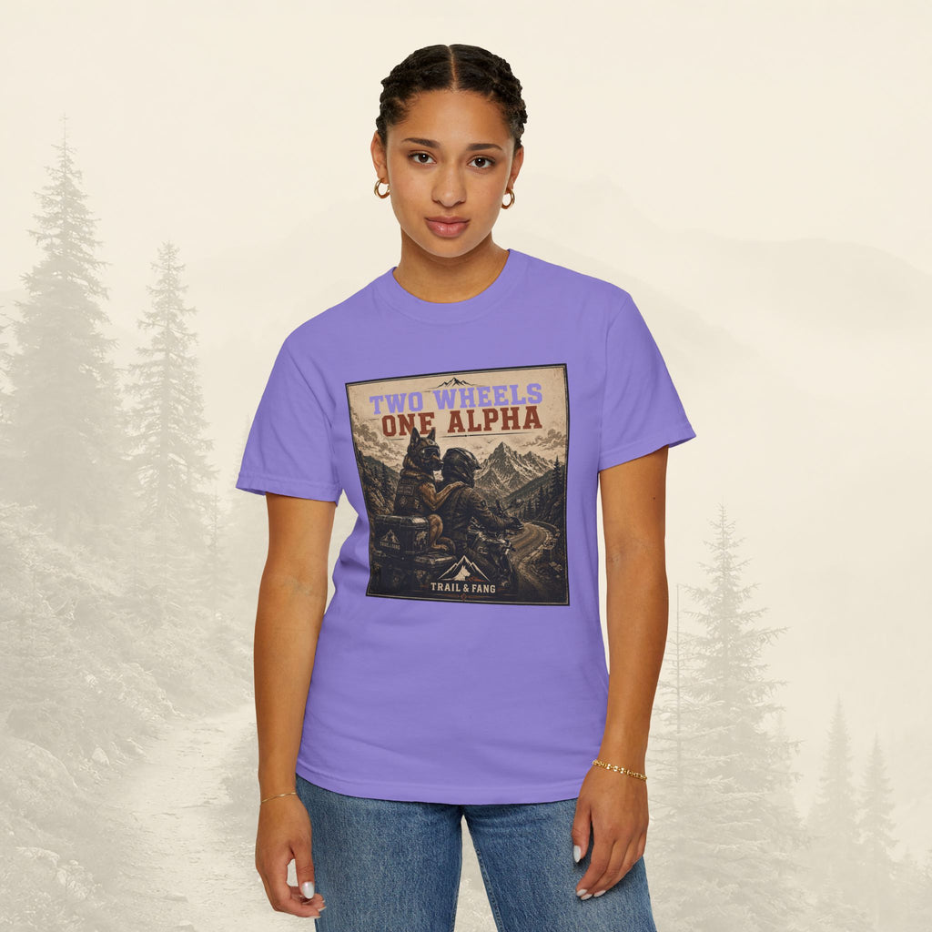 T-shirt Two Wheels One Alpha