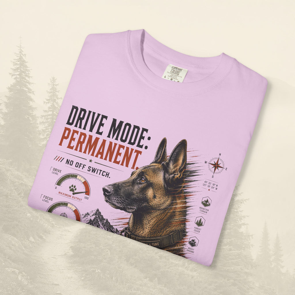 Tee permanent du mode de conduite