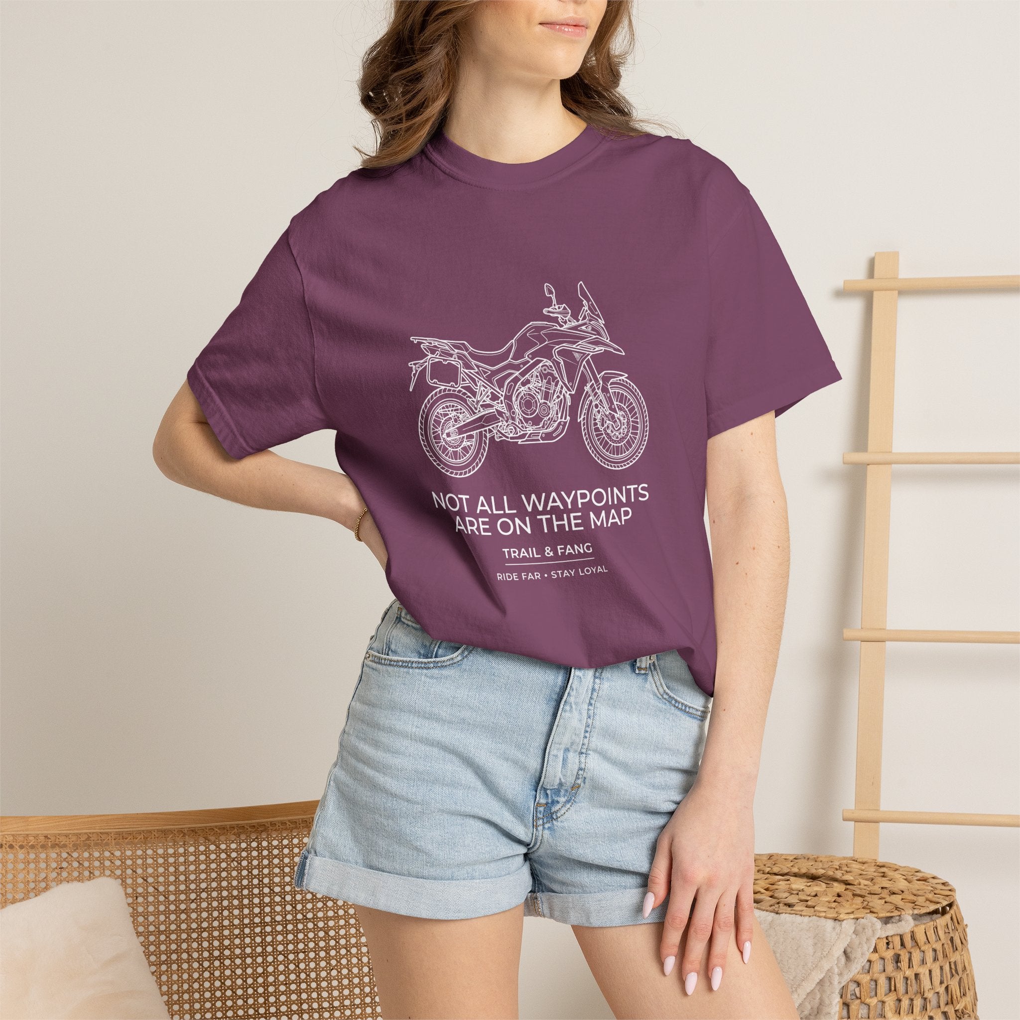 Tee-shirt « Tous les points de repère ne figurent pas sur la carte »