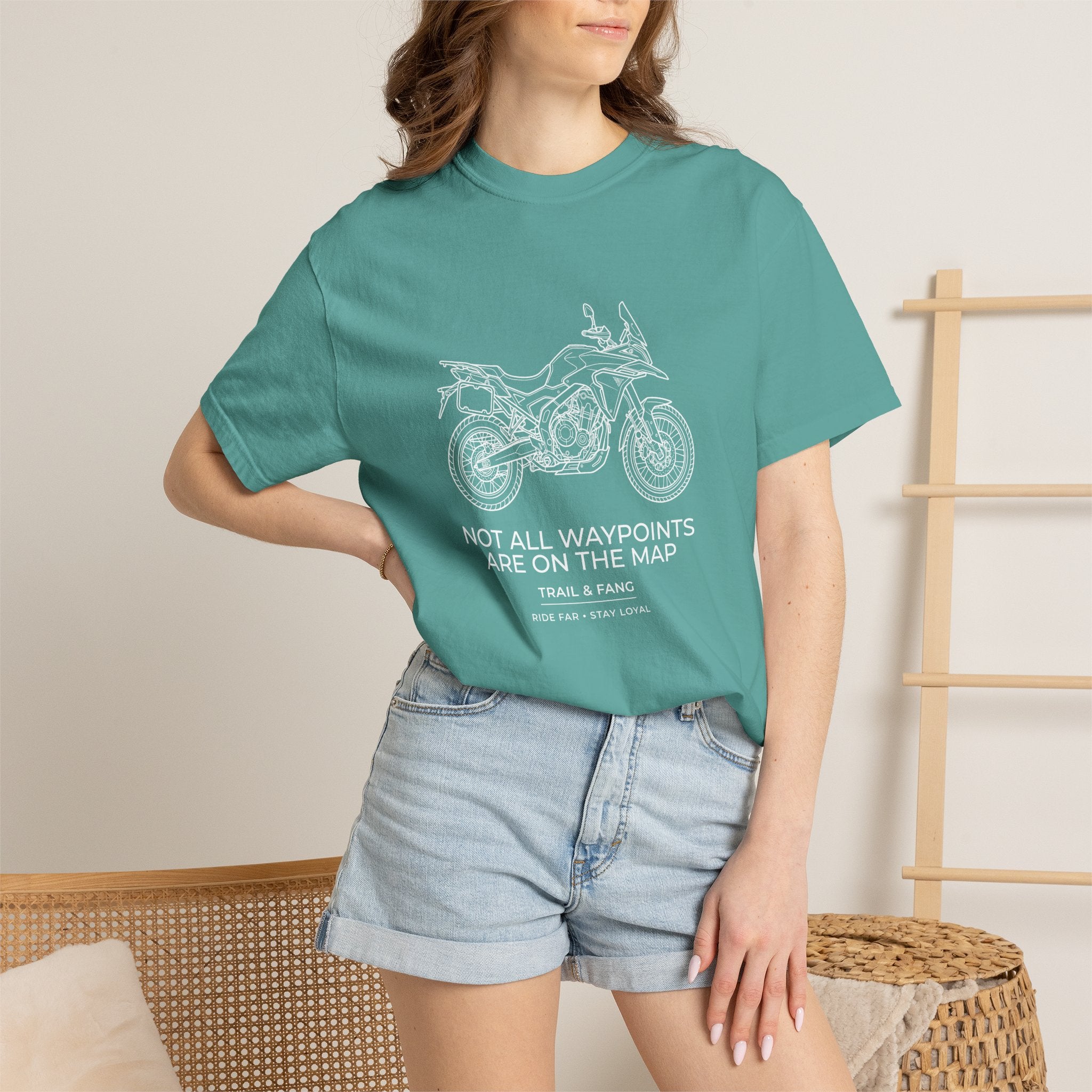 Tee-shirt « Tous les points de repère ne figurent pas sur la carte »