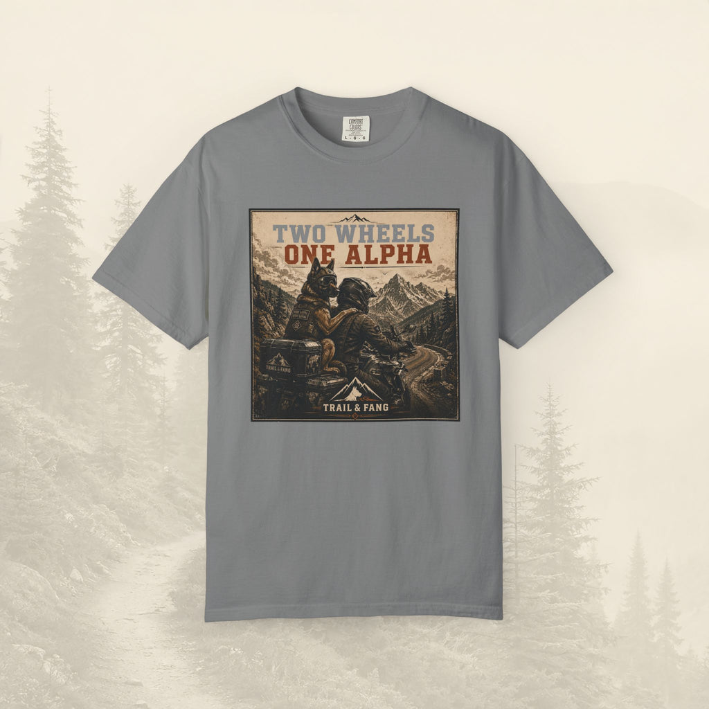 T-shirt Two Wheels One Alpha
