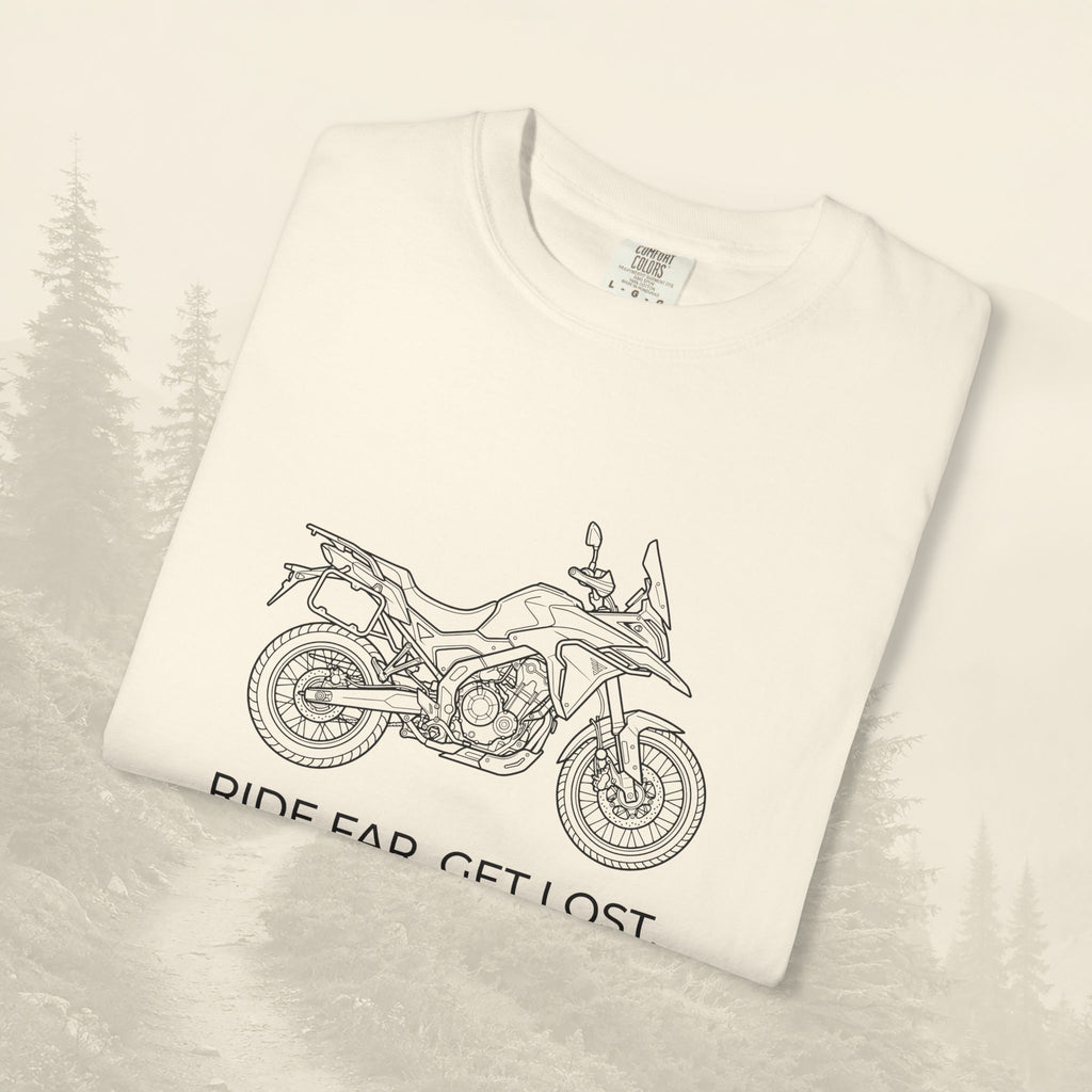 T-shirt moto Aventure Loin Perdu