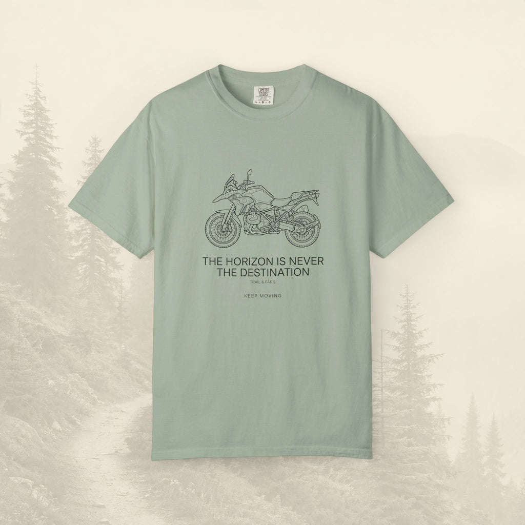 T-shirt moto Trail & Fang Horizon Destination Adventure