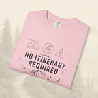 T-shirt « Pas d'itinéraire requis »
