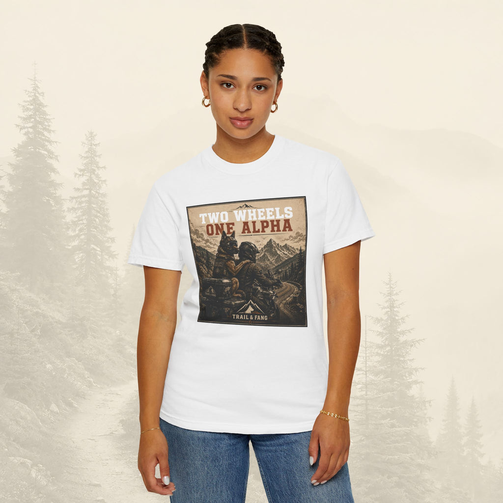 T-shirt Two Wheels One Alpha