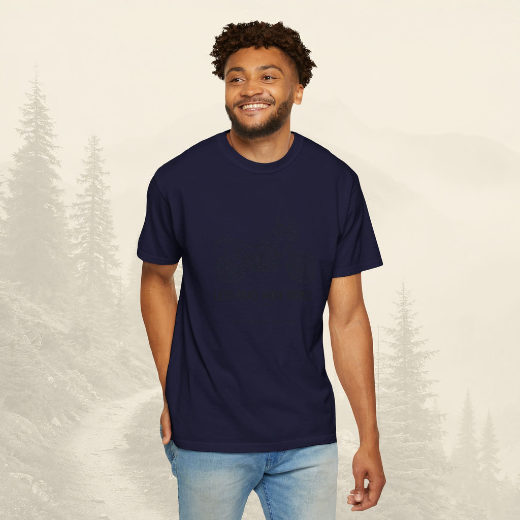 Moins de Route Plus de Monde Moto Aventure T-shirt