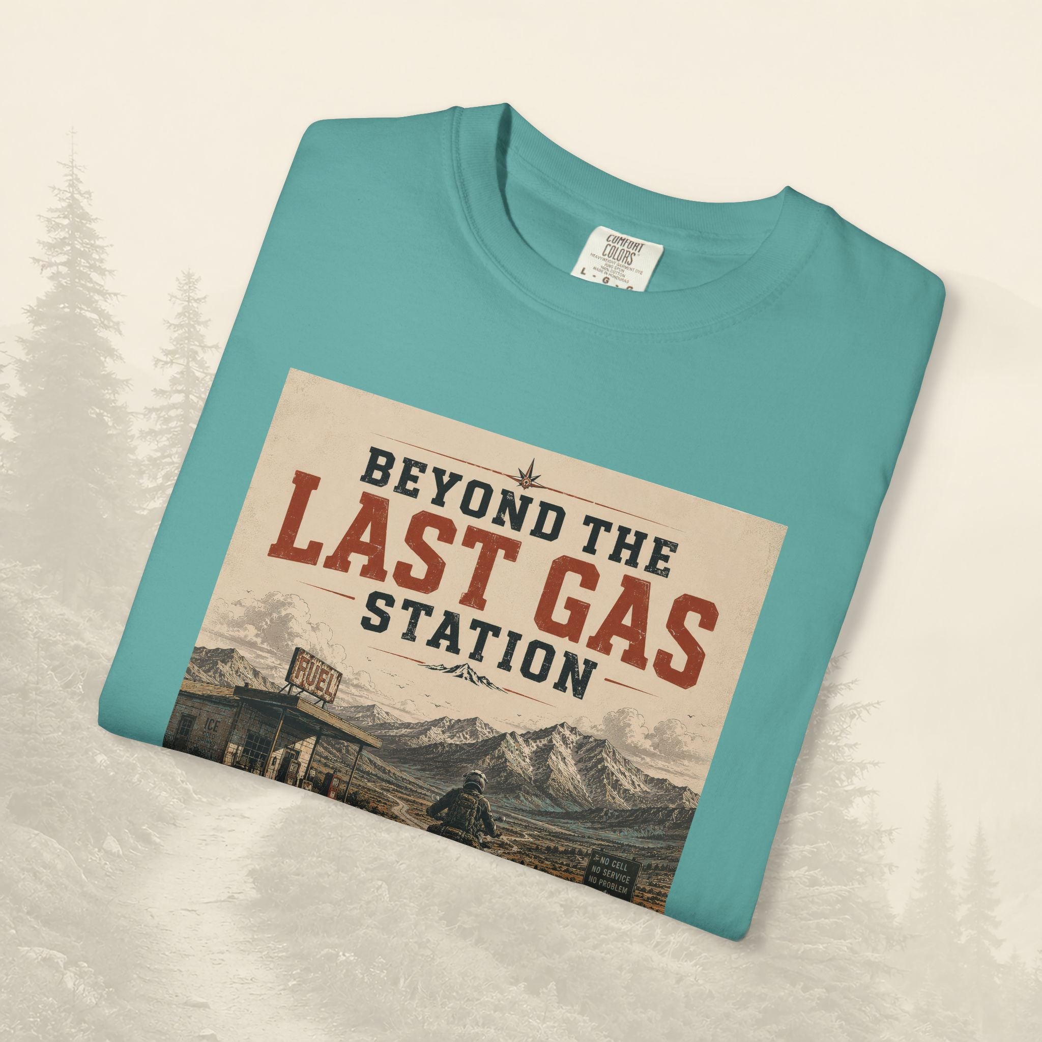 T-shirt Au-delà de la dernière station-service
