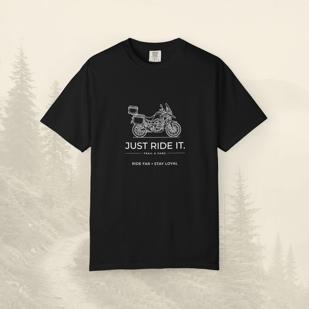 T-shirt moto d'aventure Just Ride It
