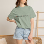 Rouler loin • Rester fidèle T-shirt devise
