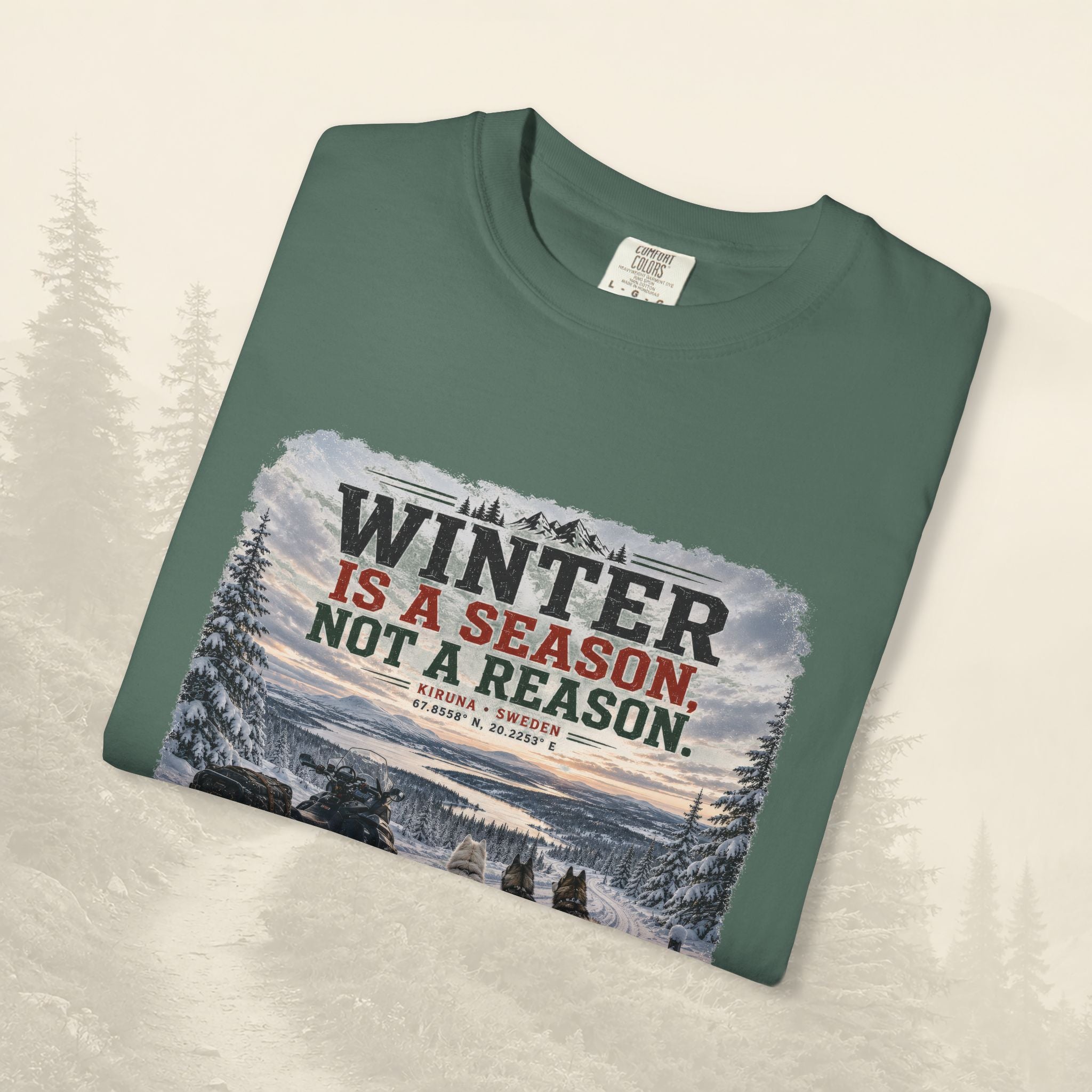 L'hiver est une saison, pas une raison - Tee-shirt