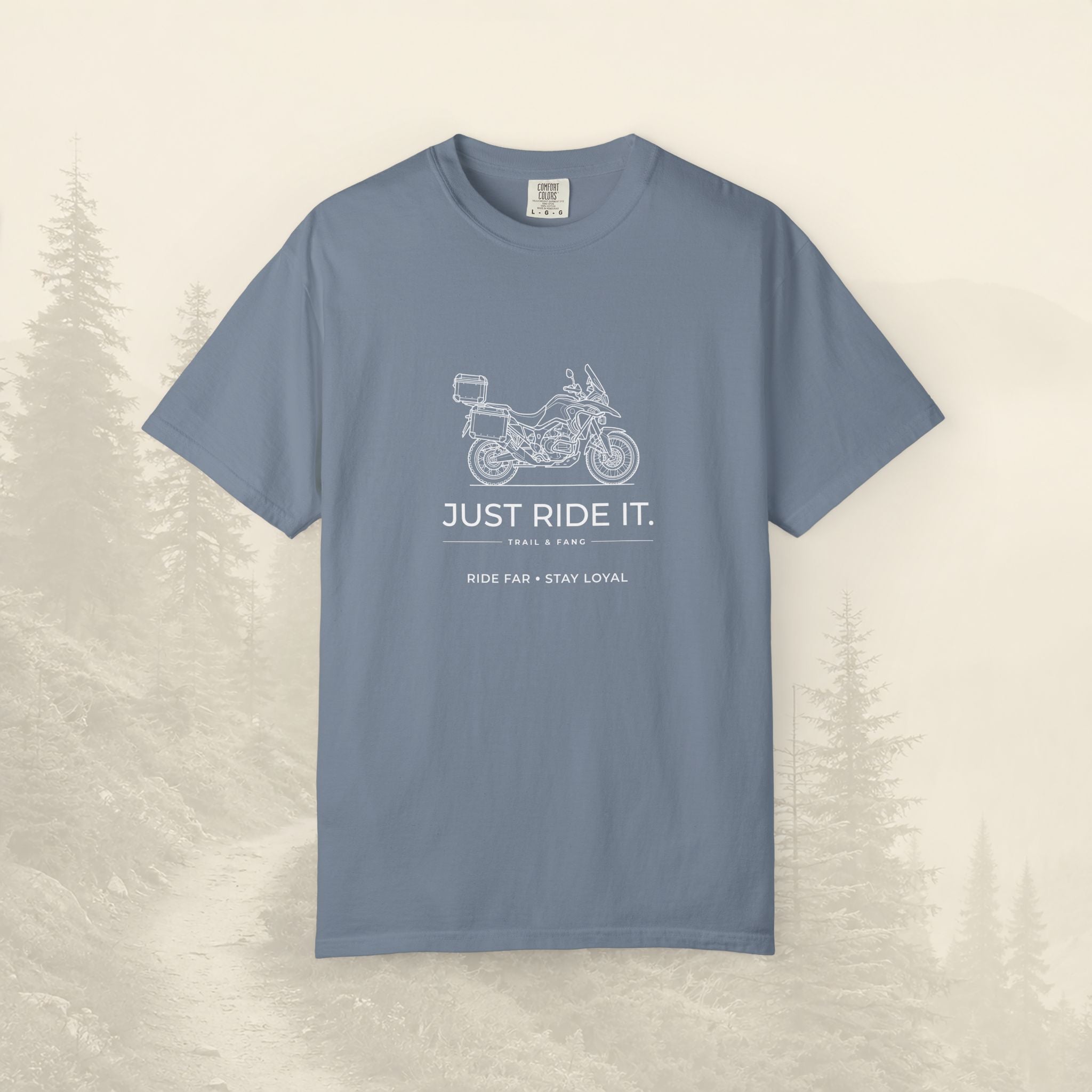 T-shirt moto d'aventure Just Ride It
