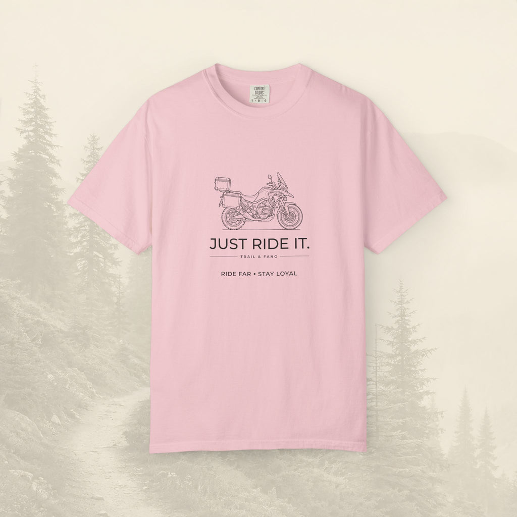 T-shirt moto d'aventure Just Ride It