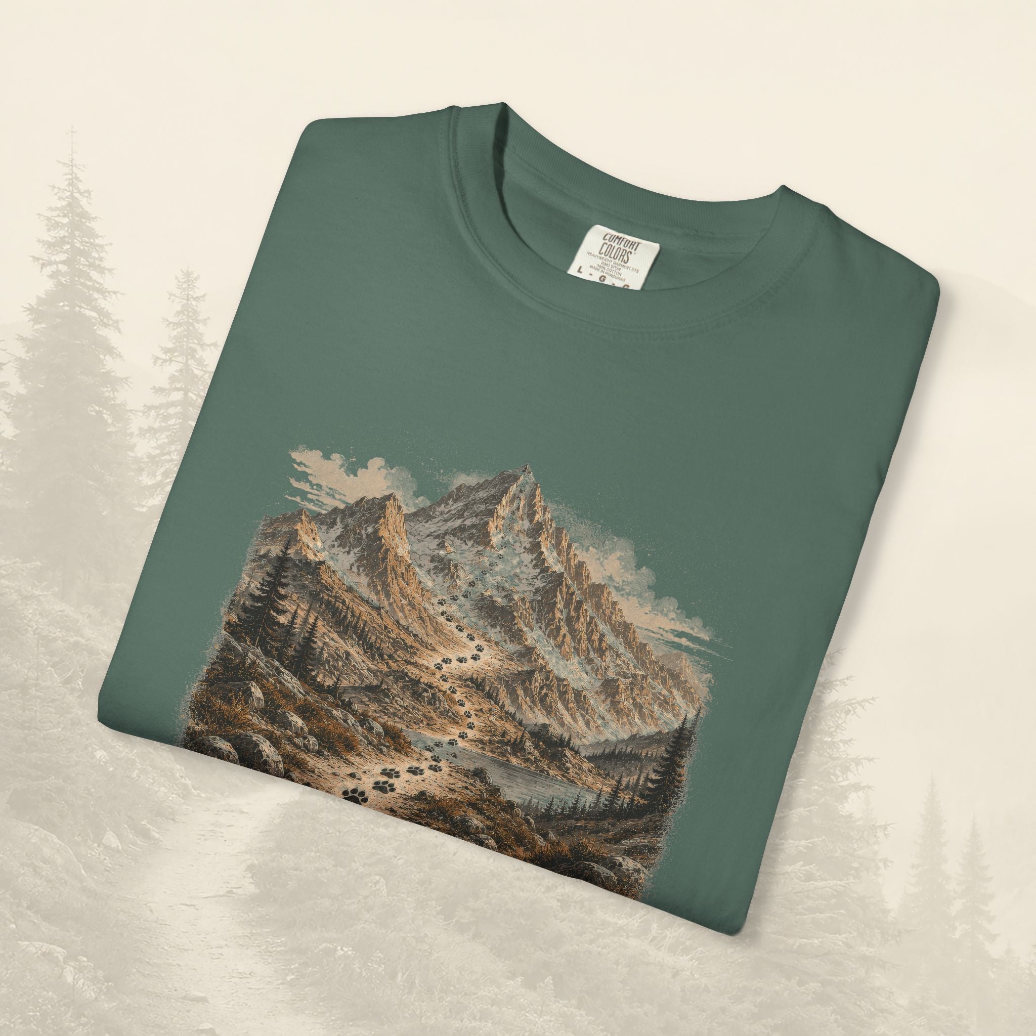 Follow The Pawprints Tee
