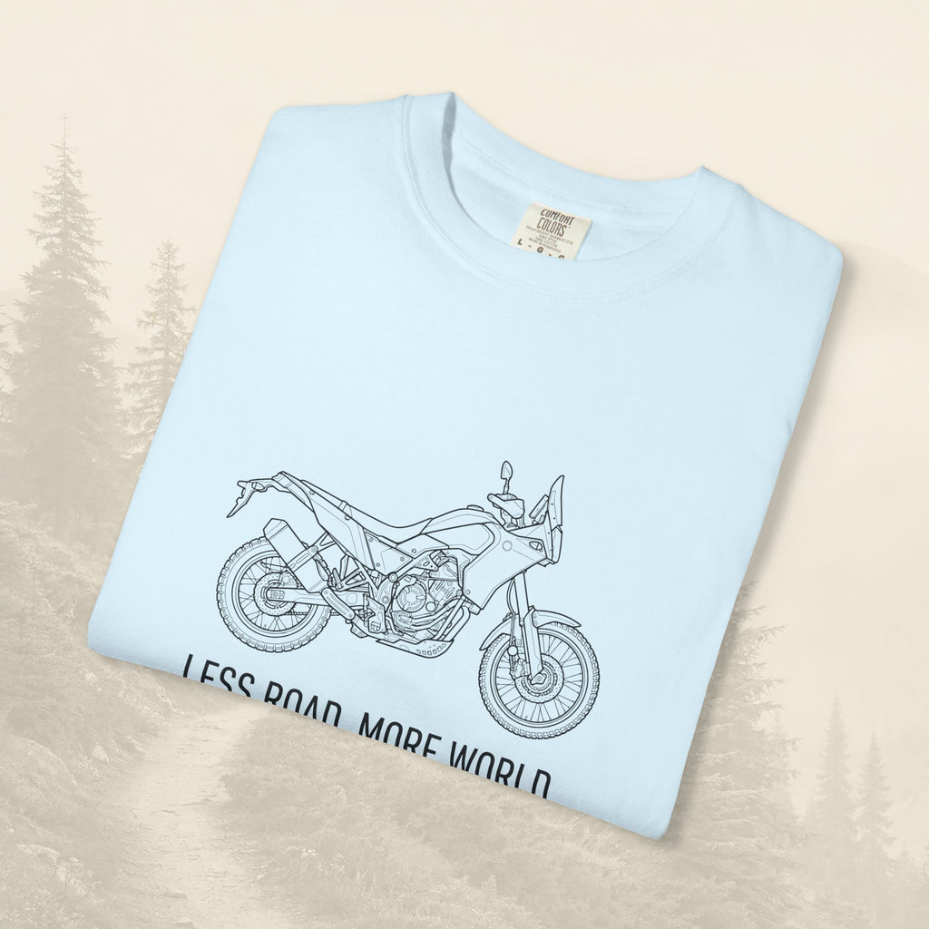 Moins de Route Plus de Monde Moto Aventure T-shirt
