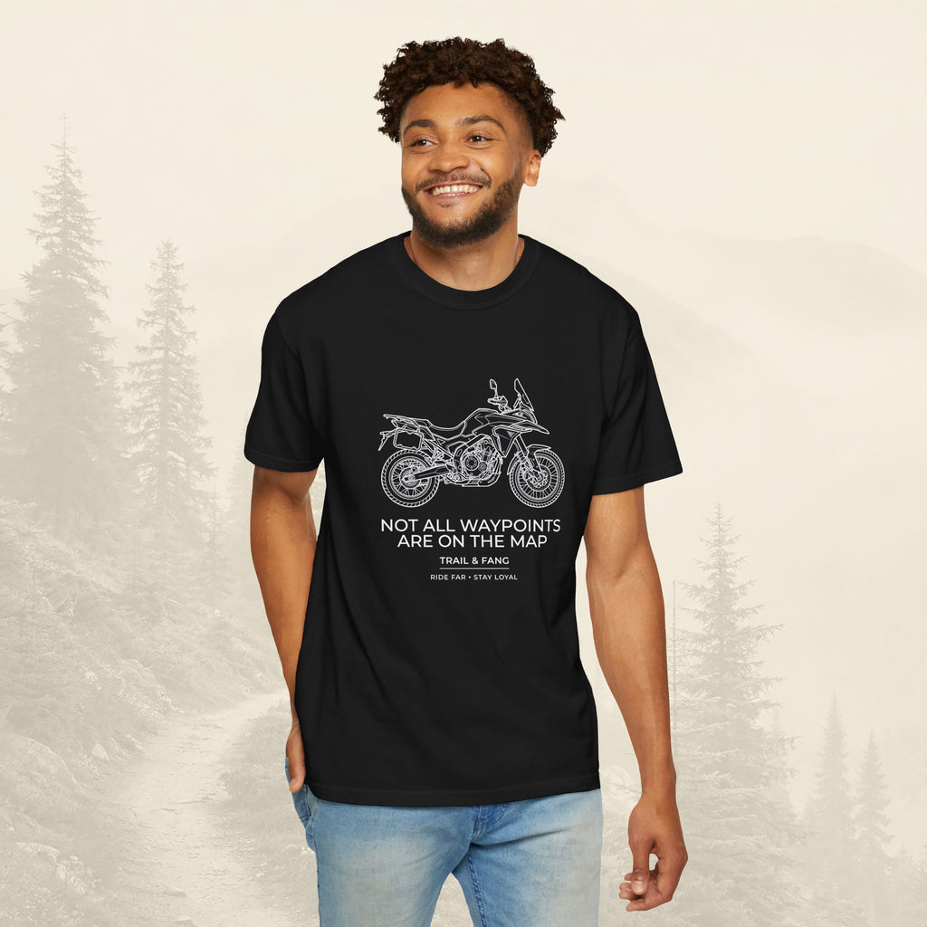 Tee-shirt « Tous les points de repère ne figurent pas sur la carte »