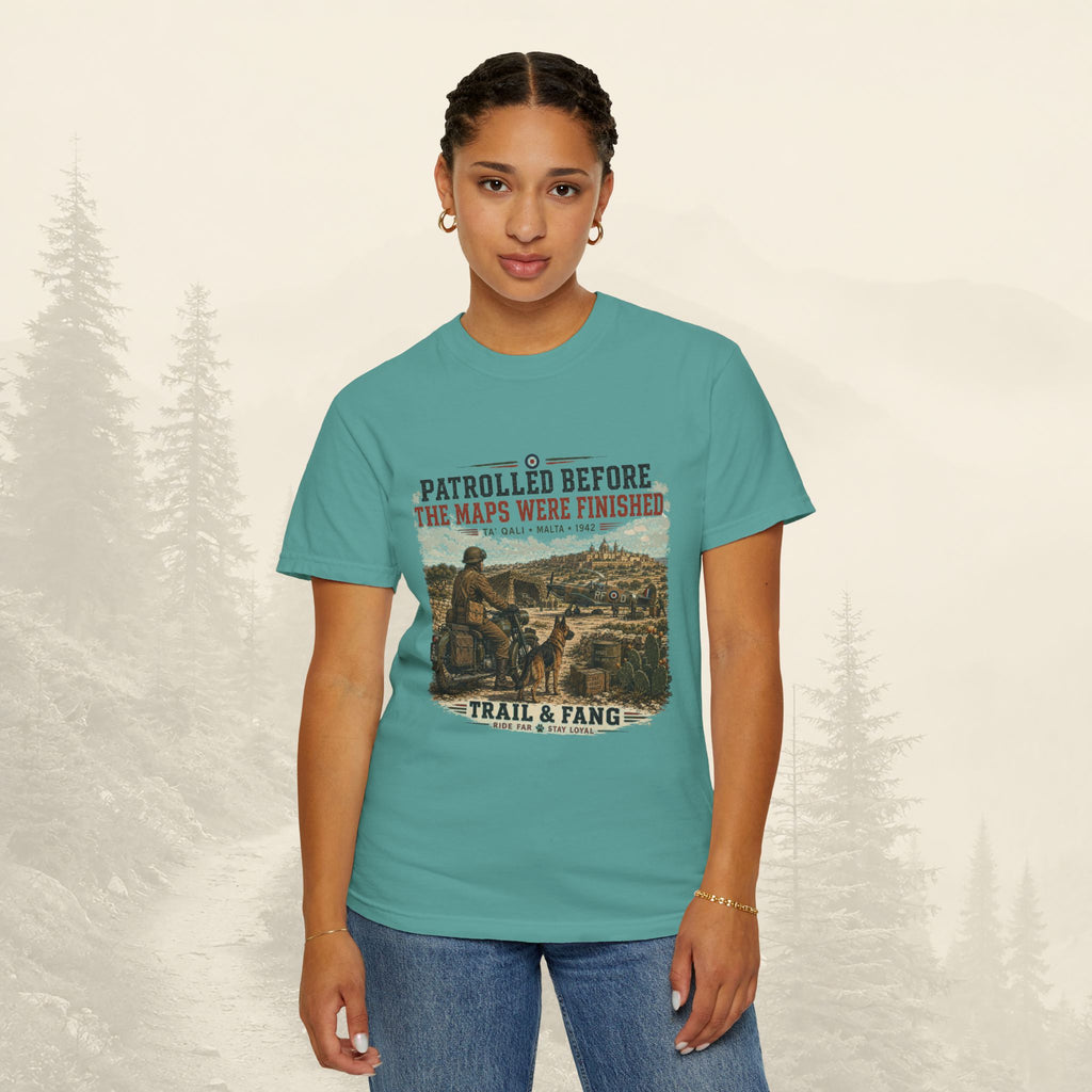 T-shirt "Patrouillé avant la fin des cartes"