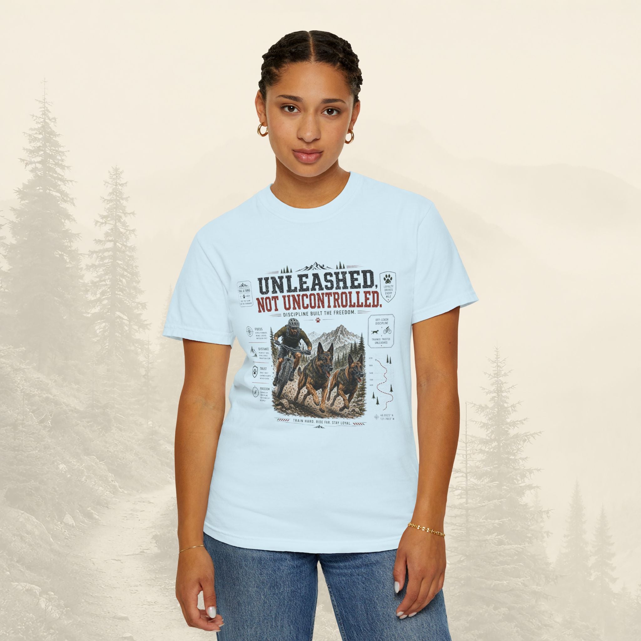 T-shirt Libéré pas incontrôlé