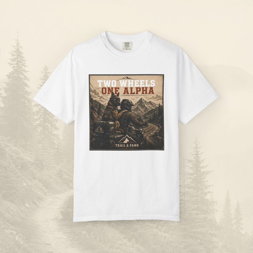 T-shirt Two Wheels One Alpha