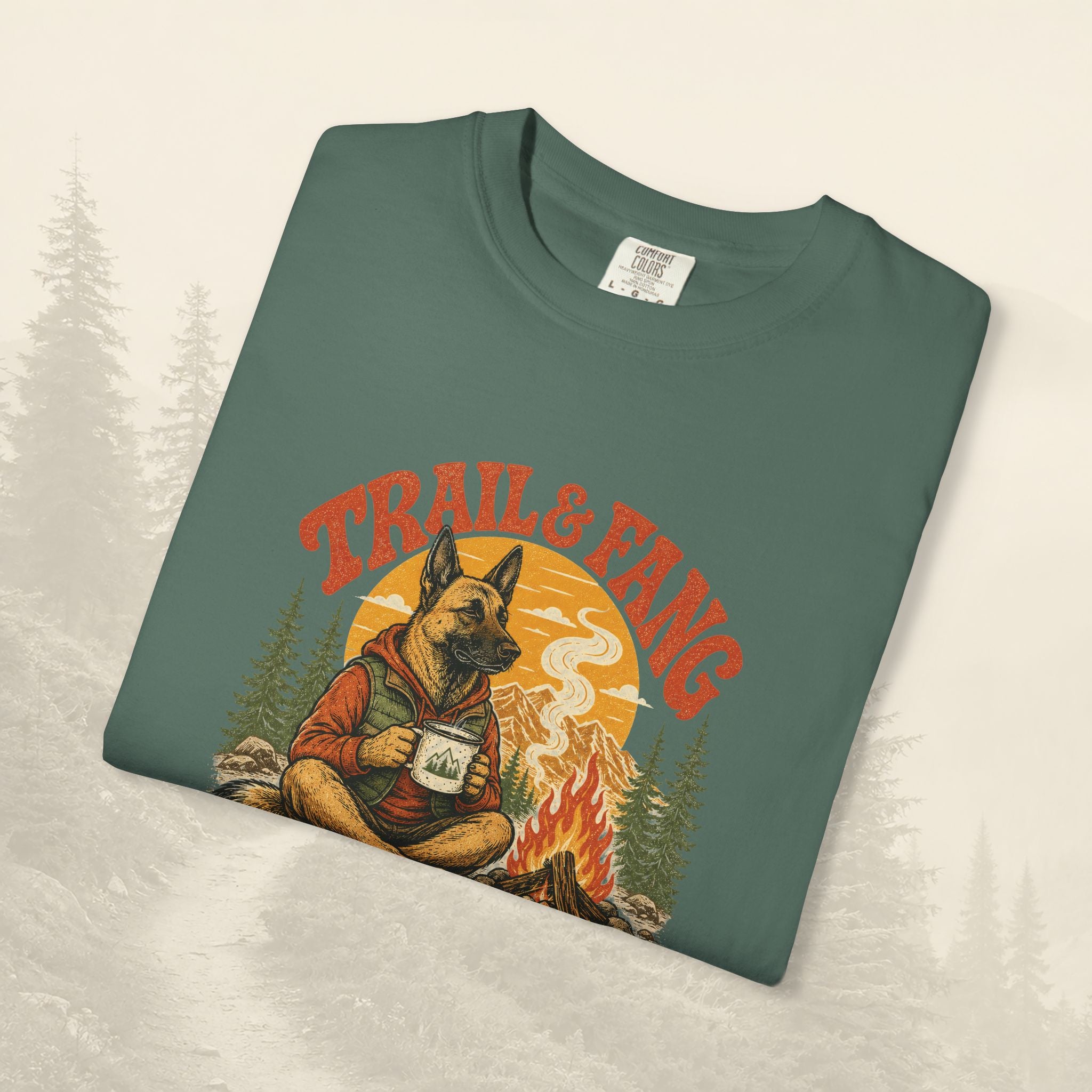 T-shirt « Combustible pour feu de camp »