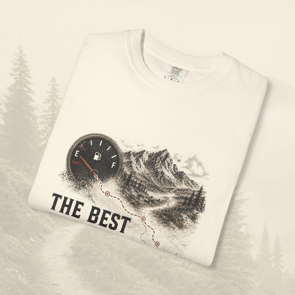 Les meilleures histoires commencent avec un t-shirt vide.