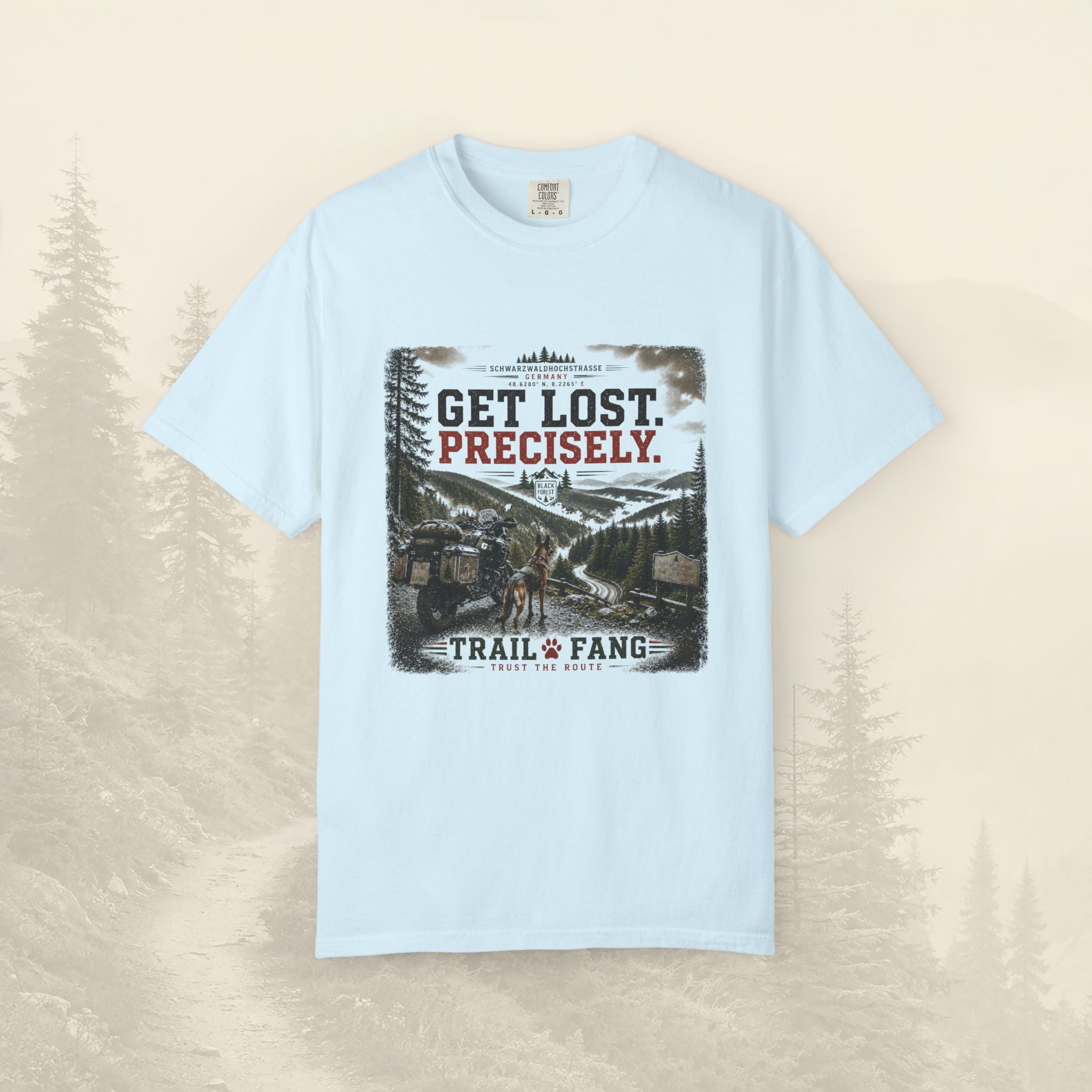 Tee "Perds-toi précisément"