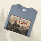 T-shirt Two Wheels One Alpha
