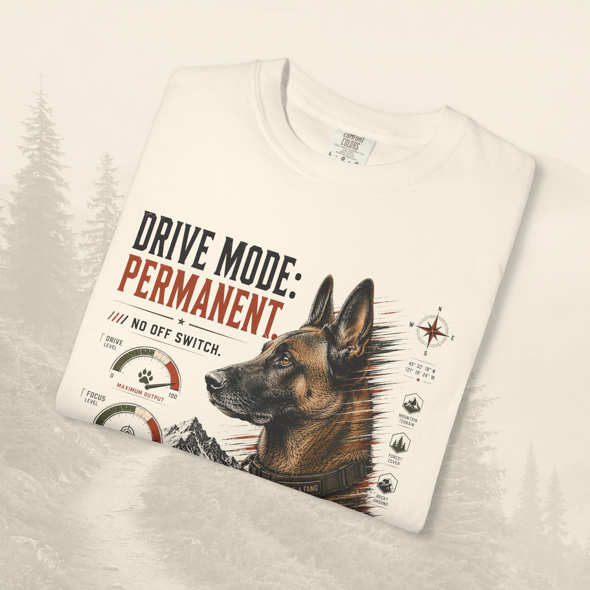 Tee permanent du mode de conduite