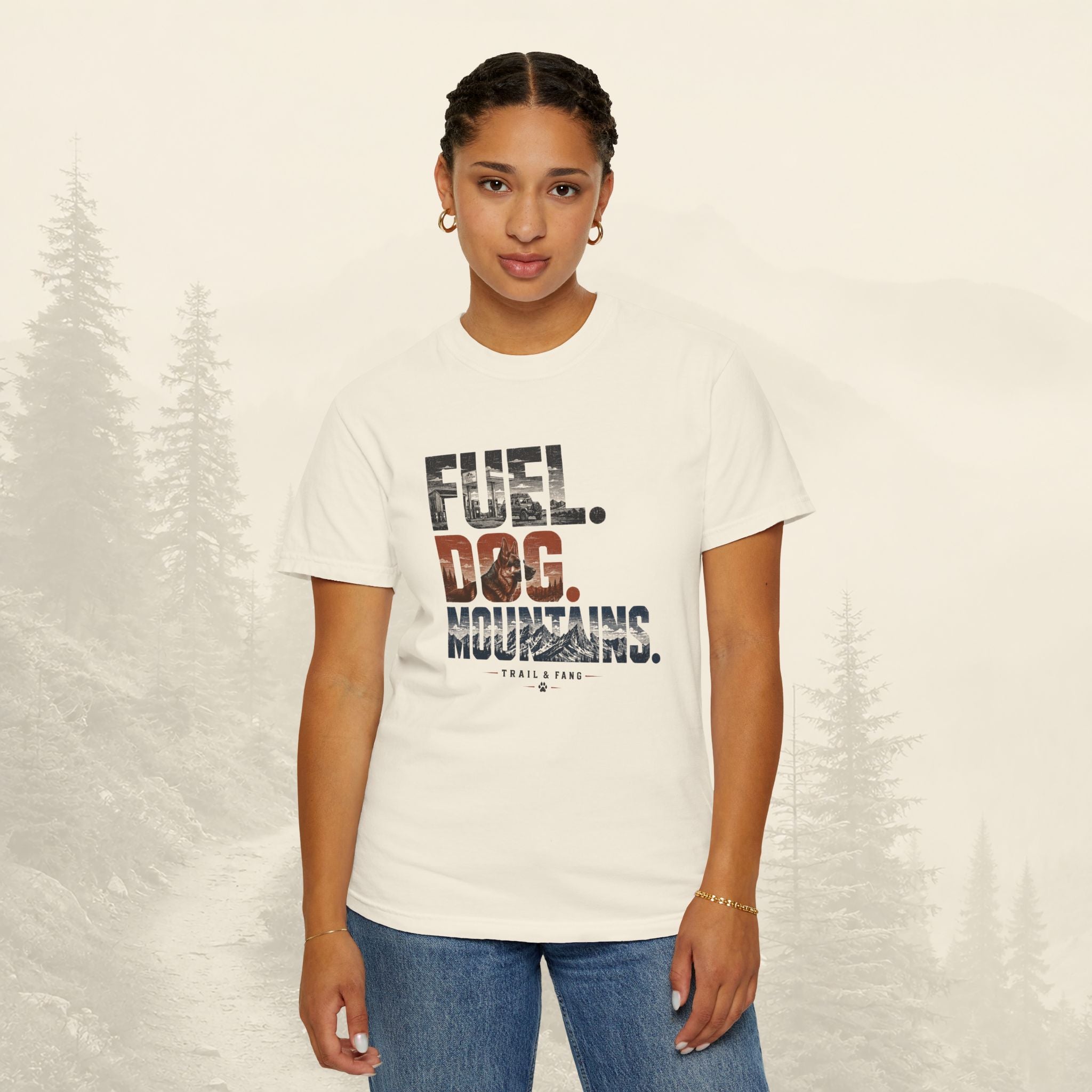 T-shirt Fuel Dog Mountains