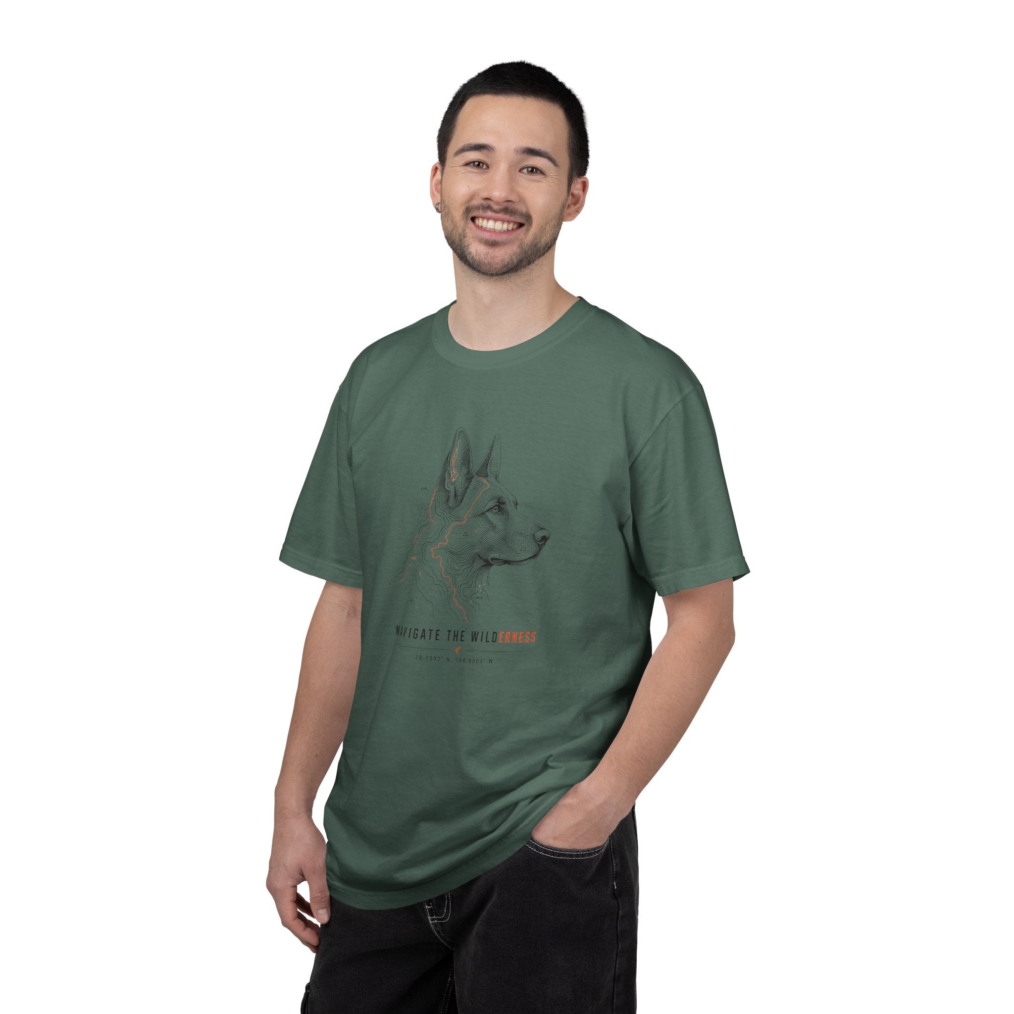 T-shirt « Chef de meute topographique »